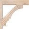 Ekena Millwork Balboa Block Smooth Outlooker, Douglas Fir, 5 1/2"W x 22"D x 22"H OUT06X22X22BOA05SDF - alternate 3